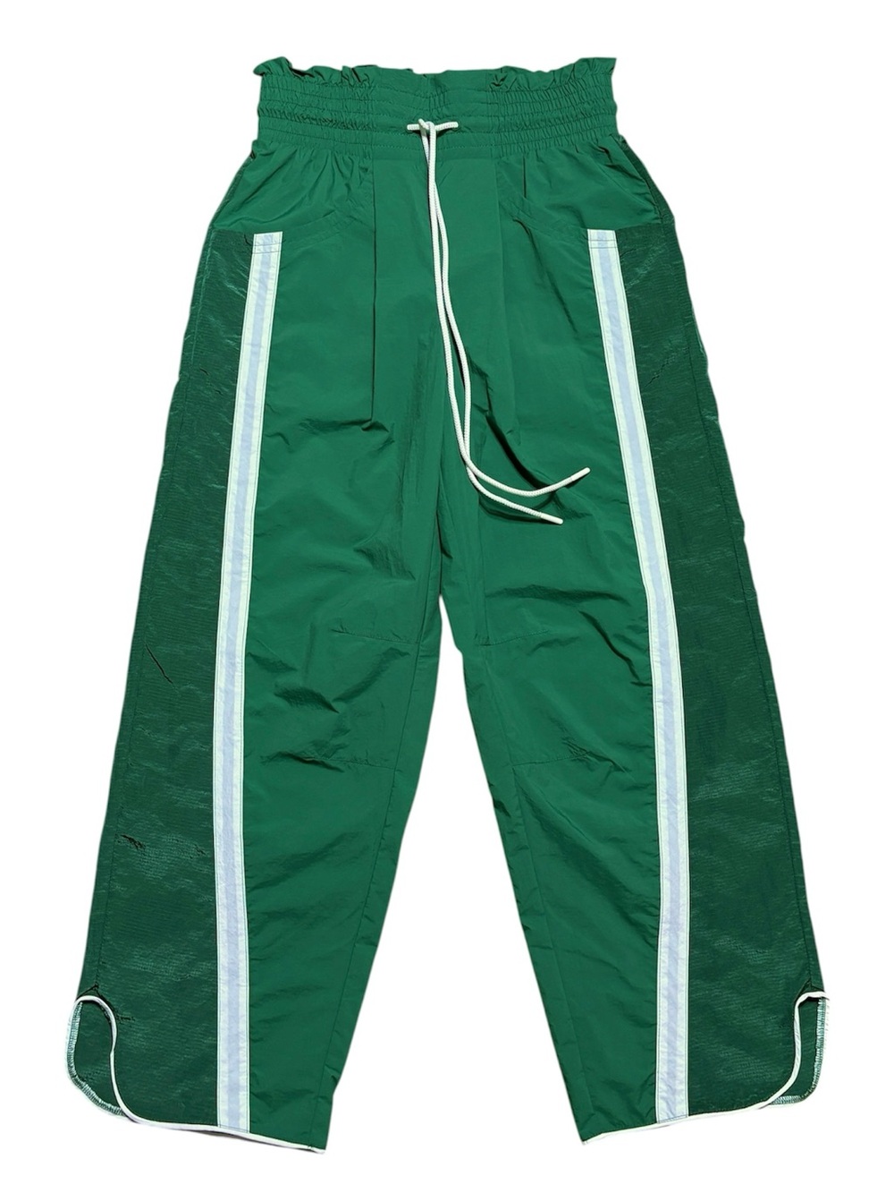 Free People FP Movement Champ Is Here Pant  NWT In Heritage Green Combo Sz XS